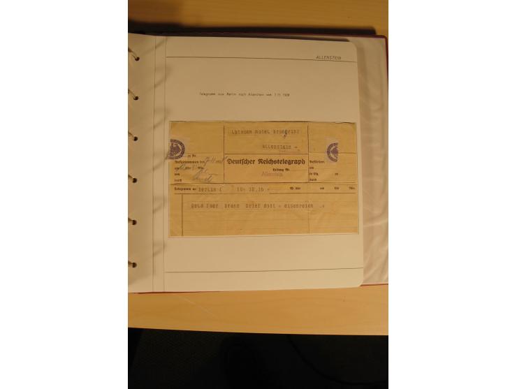 1807/1970, enorm umfangreiche und mit viel Sachkenntnis aufgebaute Sammlung mit ca. 1100 Briefen und Karten, ab Vorphilatelie