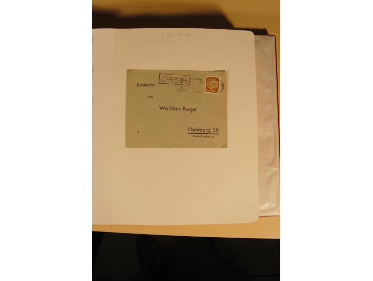 1807/1970, enorm umfangreiche und mit viel Sachkenntnis aufgebaute Sammlung mit ca. 1100 Briefen und Karten, ab Vorphilatelie