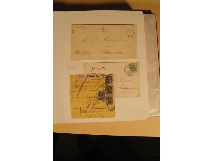 1807/1970, enorm umfangreiche und mit viel Sachkenntnis aufgebaute Sammlung mit ca. 1100 Briefen und Karten, ab Vorphilatelie