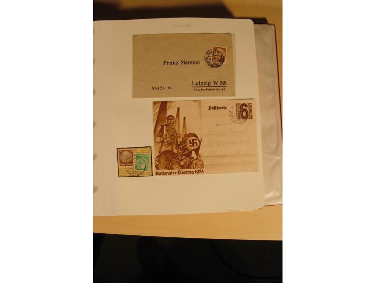 1807/1970, enorm umfangreiche und mit viel Sachkenntnis aufgebaute Sammlung mit ca. 1100 Briefen und Karten, ab Vorphilatelie