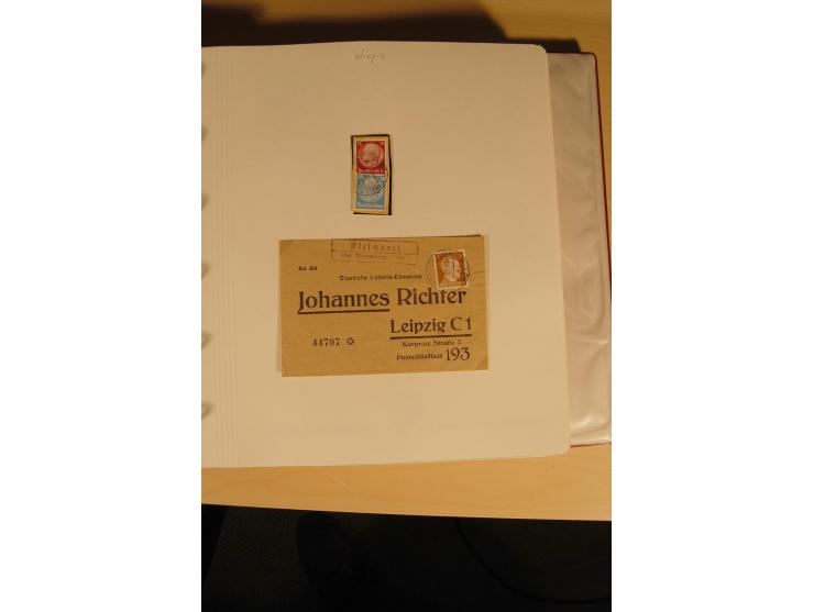 1807/1970, enorm umfangreiche und mit viel Sachkenntnis aufgebaute Sammlung mit ca. 1100 Briefen und Karten, ab Vorphilatelie