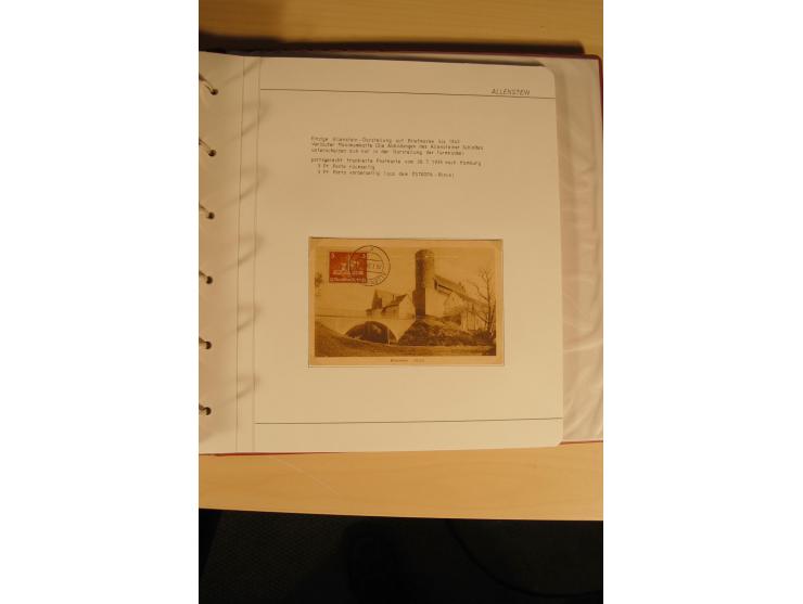 1807/1970, enorm umfangreiche und mit viel Sachkenntnis aufgebaute Sammlung mit ca. 1100 Briefen und Karten, ab Vorphilatelie