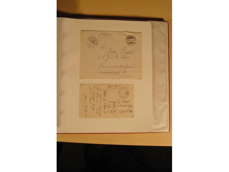 1807/1970, enorm umfangreiche und mit viel Sachkenntnis aufgebaute Sammlung mit ca. 1100 Briefen und Karten, ab Vorphilatelie
