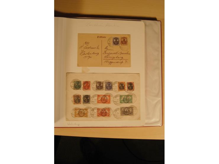 1807/1970, enorm umfangreiche und mit viel Sachkenntnis aufgebaute Sammlung mit ca. 1100 Briefen und Karten, ab Vorphilatelie
