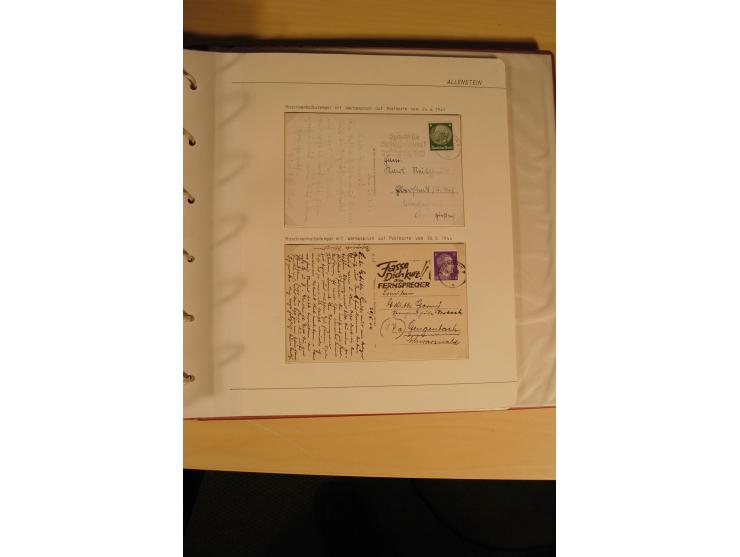 1807/1970, enorm umfangreiche und mit viel Sachkenntnis aufgebaute Sammlung mit ca. 1100 Briefen und Karten, ab Vorphilatelie