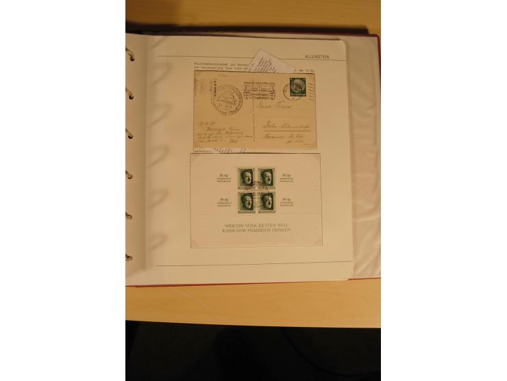 1807/1970, enorm umfangreiche und mit viel Sachkenntnis aufgebaute Sammlung mit ca. 1100 Briefen und Karten, ab Vorphilatelie