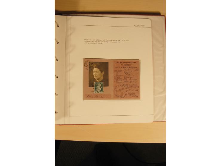 1807/1970, enorm umfangreiche und mit viel Sachkenntnis aufgebaute Sammlung mit ca. 1100 Briefen und Karten, ab Vorphilatelie