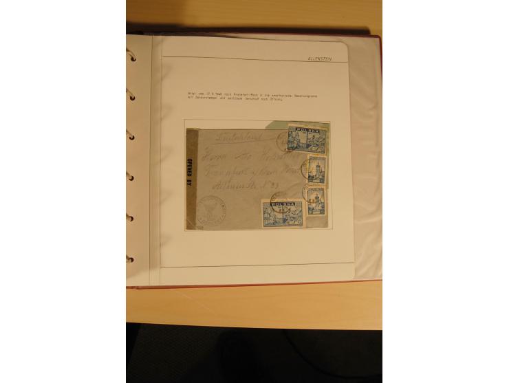 1807/1970, enorm umfangreiche und mit viel Sachkenntnis aufgebaute Sammlung mit ca. 1100 Briefen und Karten, ab Vorphilatelie