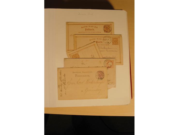 1807/1970, enorm umfangreiche und mit viel Sachkenntnis aufgebaute Sammlung mit ca. 1100 Briefen und Karten, ab Vorphilatelie
