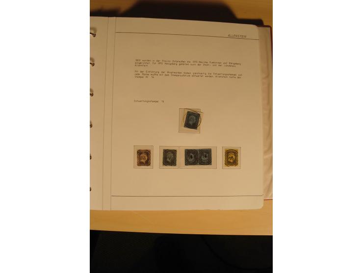 1807/1970, enorm umfangreiche und mit viel Sachkenntnis aufgebaute Sammlung mit ca. 1100 Briefen und Karten, ab Vorphilatelie