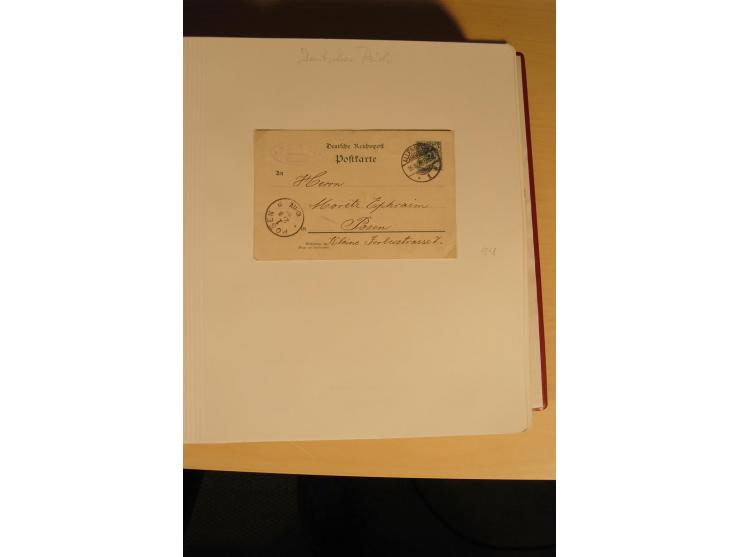 1807/1970, enorm umfangreiche und mit viel Sachkenntnis aufgebaute Sammlung mit ca. 1100 Briefen und Karten, ab Vorphilatelie