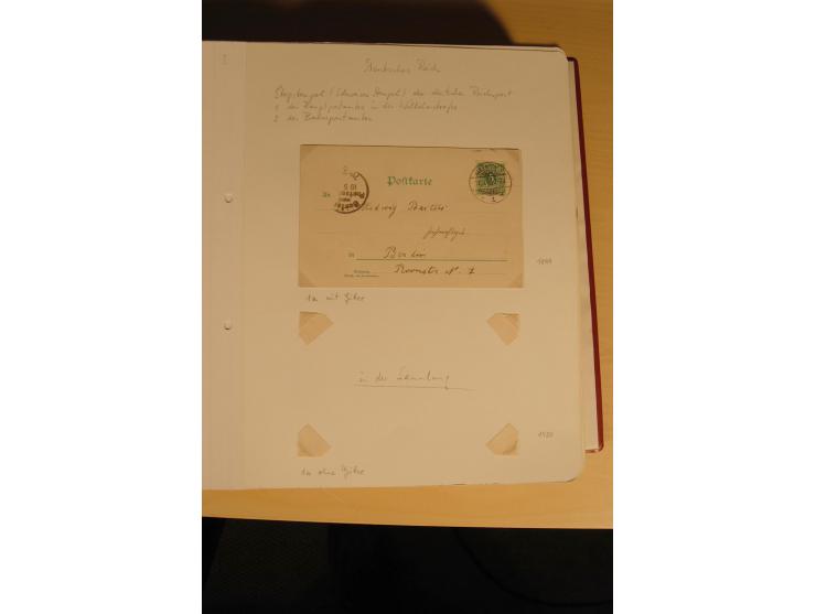 1807/1970, enorm umfangreiche und mit viel Sachkenntnis aufgebaute Sammlung mit ca. 1100 Briefen und Karten, ab Vorphilatelie