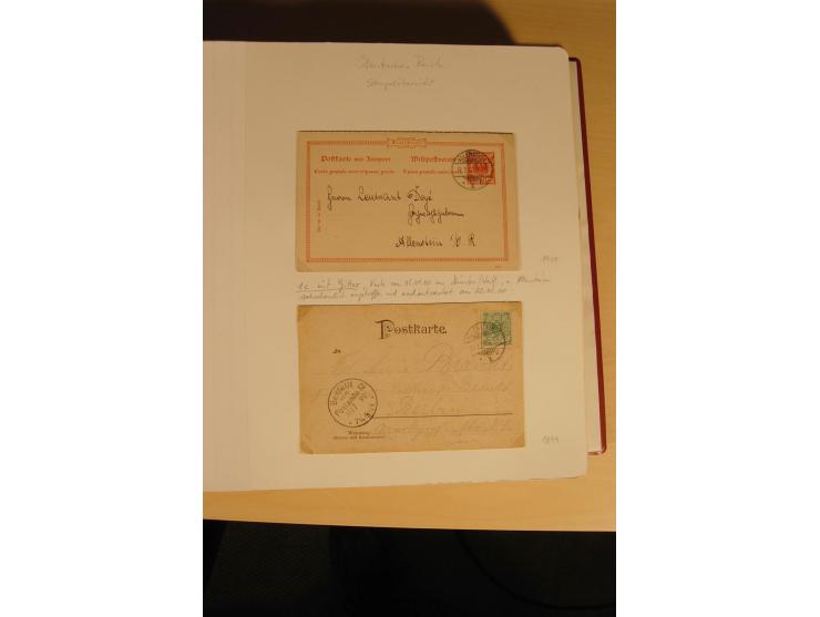 1807/1970, enorm umfangreiche und mit viel Sachkenntnis aufgebaute Sammlung mit ca. 1100 Briefen und Karten, ab Vorphilatelie