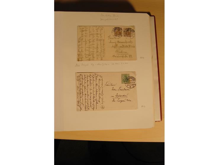 1807/1970, enorm umfangreiche und mit viel Sachkenntnis aufgebaute Sammlung mit ca. 1100 Briefen und Karten, ab Vorphilatelie