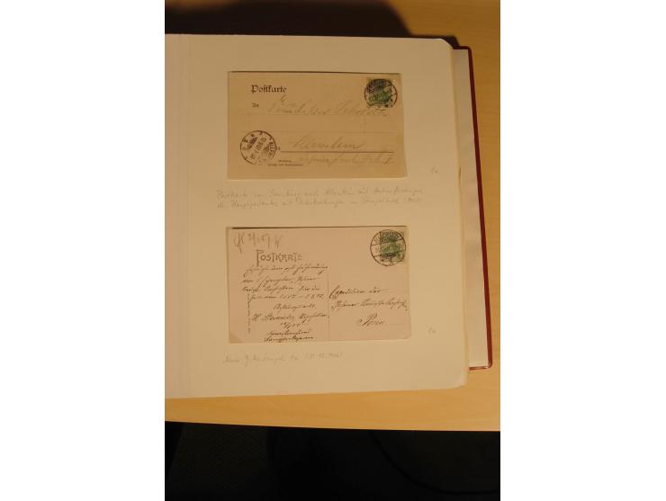 1807/1970, enorm umfangreiche und mit viel Sachkenntnis aufgebaute Sammlung mit ca. 1100 Briefen und Karten, ab Vorphilatelie