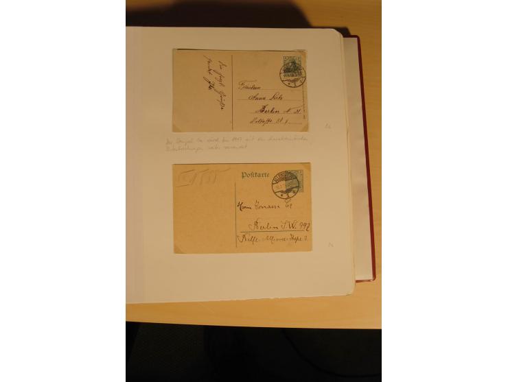 1807/1970, enorm umfangreiche und mit viel Sachkenntnis aufgebaute Sammlung mit ca. 1100 Briefen und Karten, ab Vorphilatelie