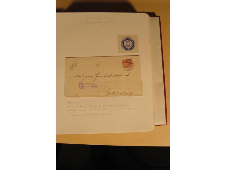 1807/1970, enorm umfangreiche und mit viel Sachkenntnis aufgebaute Sammlung mit ca. 1100 Briefen und Karten, ab Vorphilatelie