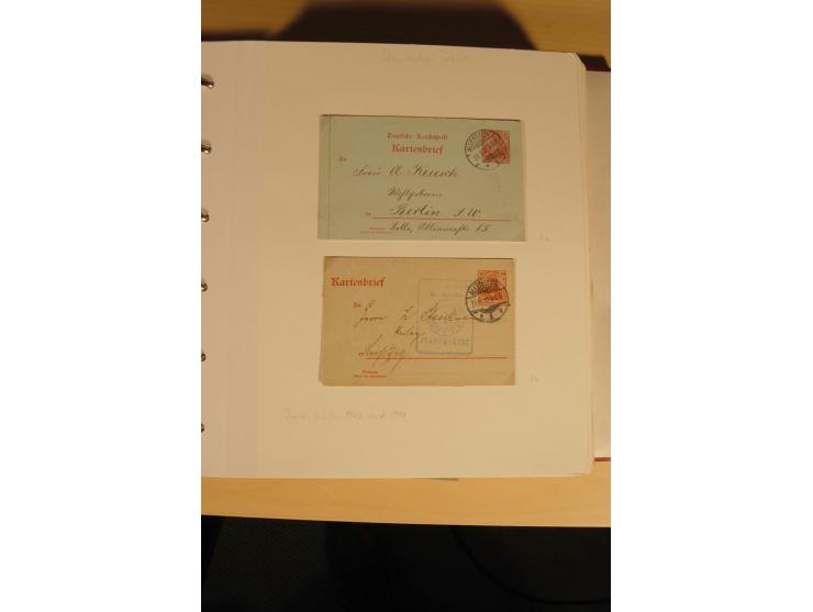 1807/1970, enorm umfangreiche und mit viel Sachkenntnis aufgebaute Sammlung mit ca. 1100 Briefen und Karten, ab Vorphilatelie