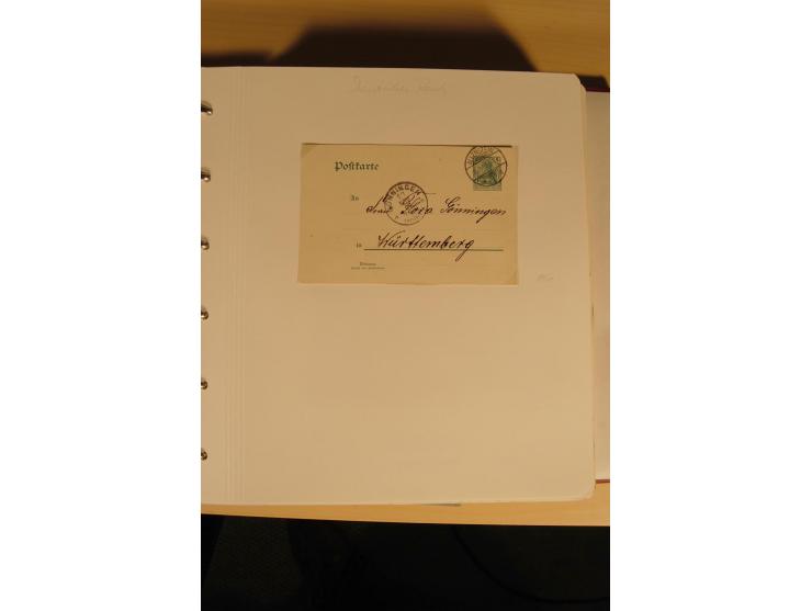 1807/1970, enorm umfangreiche und mit viel Sachkenntnis aufgebaute Sammlung mit ca. 1100 Briefen und Karten, ab Vorphilatelie