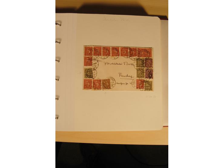 1807/1970, enorm umfangreiche und mit viel Sachkenntnis aufgebaute Sammlung mit ca. 1100 Briefen und Karten, ab Vorphilatelie