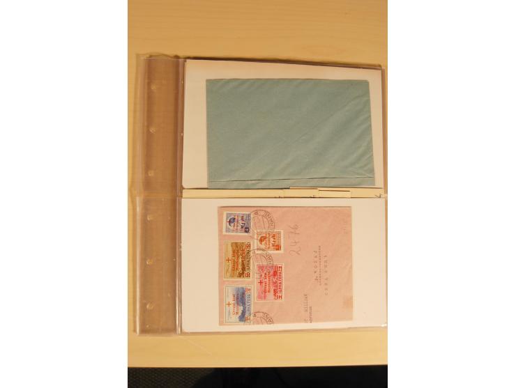 1939/45, interessante Zusammenstellung aus altem Sammlungsbestand mit vielen kompletten und besseren Ausgaben, Schwerpunkt be