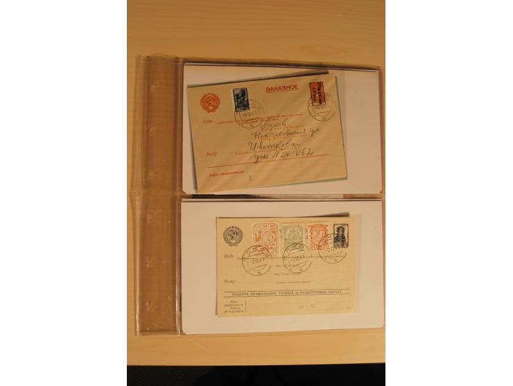 1939/45, interessante Zusammenstellung aus altem Sammlungsbestand mit vielen kompletten und besseren Ausgaben, Schwerpunkt be