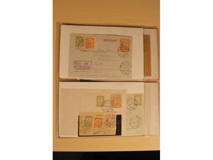 1939/45, interessante Zusammenstellung aus altem Sammlungsbestand mit vielen kompletten und besseren Ausgaben, Schwerpunkt be
