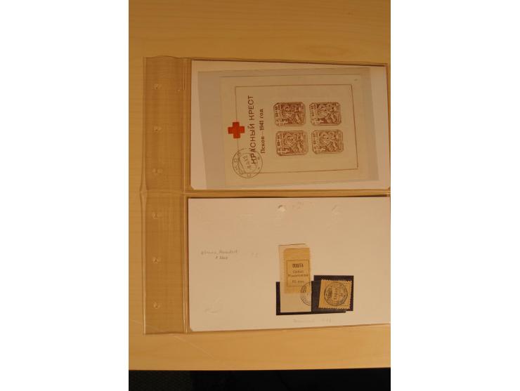 1939/45, interessante Zusammenstellung aus altem Sammlungsbestand mit vielen kompletten und besseren Ausgaben, Schwerpunkt be