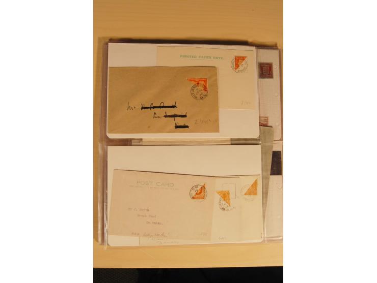 1939/45, interessante Zusammenstellung aus altem Sammlungsbestand mit vielen kompletten und besseren Ausgaben, Schwerpunkt be