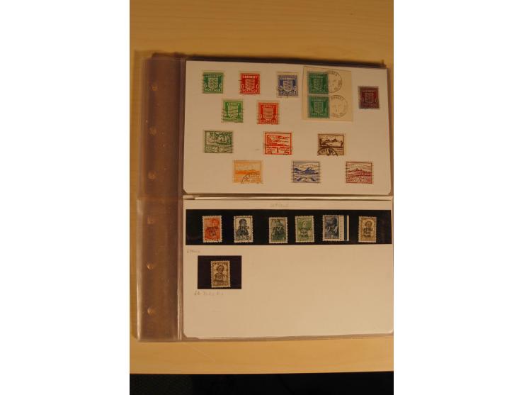 1939/45, interessante Zusammenstellung aus altem Sammlungsbestand mit vielen kompletten und besseren Ausgaben, Schwerpunkt be