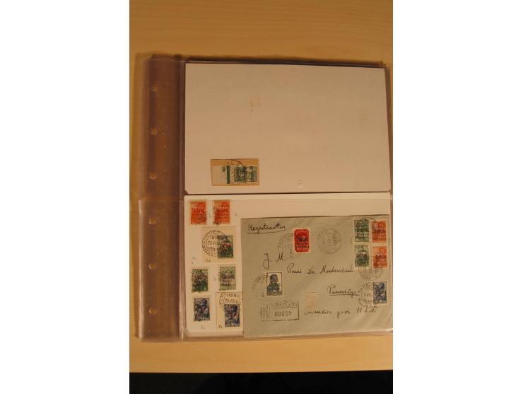 1939/45, interessante Zusammenstellung aus altem Sammlungsbestand mit vielen kompletten und besseren Ausgaben, Schwerpunkt be