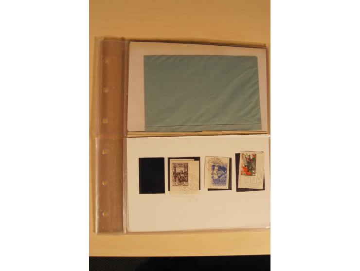 1939/45, interessante Zusammenstellung aus altem Sammlungsbestand mit vielen kompletten und besseren Ausgaben, Schwerpunkt be