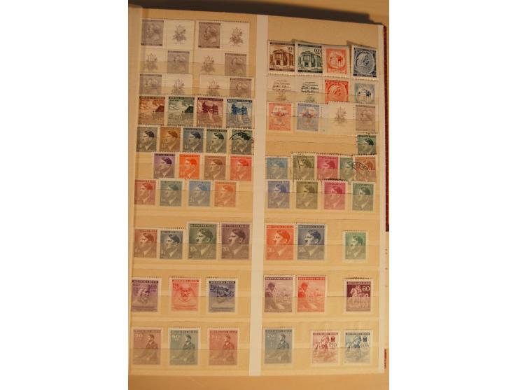 1939/45, Albanien bis Zara, ungebrauchte, postfrische und gestempelte Sammlung mit einigen besseren Werten von u.a. Laibach, 