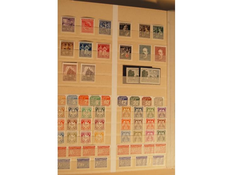 1939/45, Albanien bis Zara, ungebrauchte, postfrische und gestempelte Sammlung mit einigen besseren Werten von u.a. Laibach, 