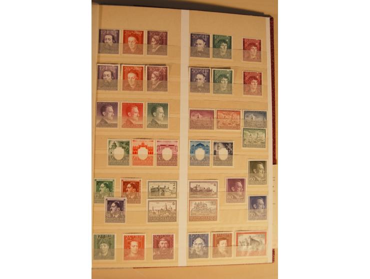 1939/45, Albanien bis Zara, ungebrauchte, postfrische und gestempelte Sammlung mit einigen besseren Werten von u.a. Laibach, 