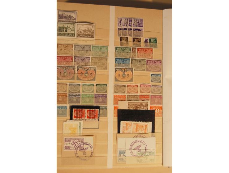 1939/45, Albanien bis Zara, ungebrauchte, postfrische und gestempelte Sammlung mit einigen besseren Werten von u.a. Laibach, 