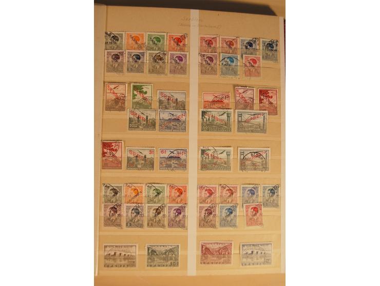 1939/45, Albanien bis Zara, ungebrauchte, postfrische und gestempelte Sammlung mit einigen besseren Werten von u.a. Laibach, 