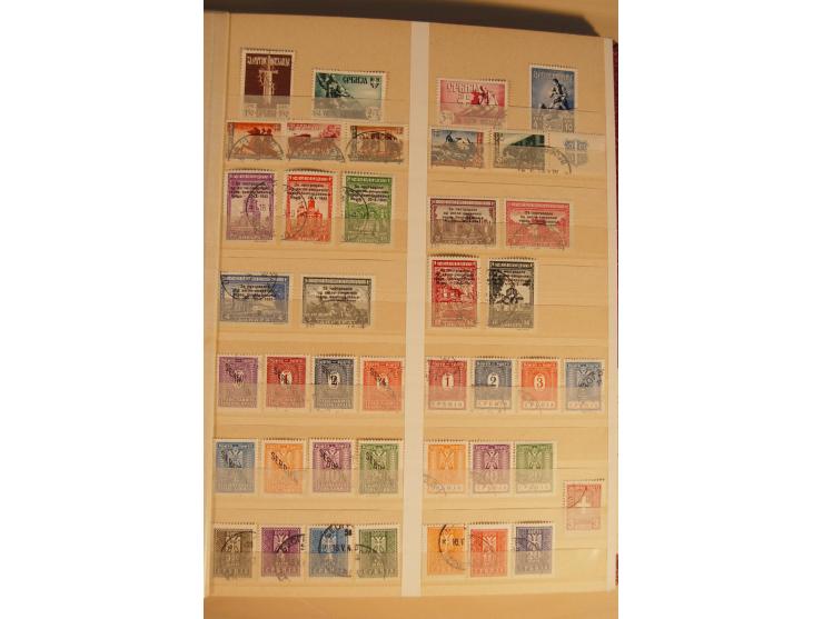 1939/45, Albanien bis Zara, ungebrauchte, postfrische und gestempelte Sammlung mit einigen besseren Werten von u.a. Laibach, 