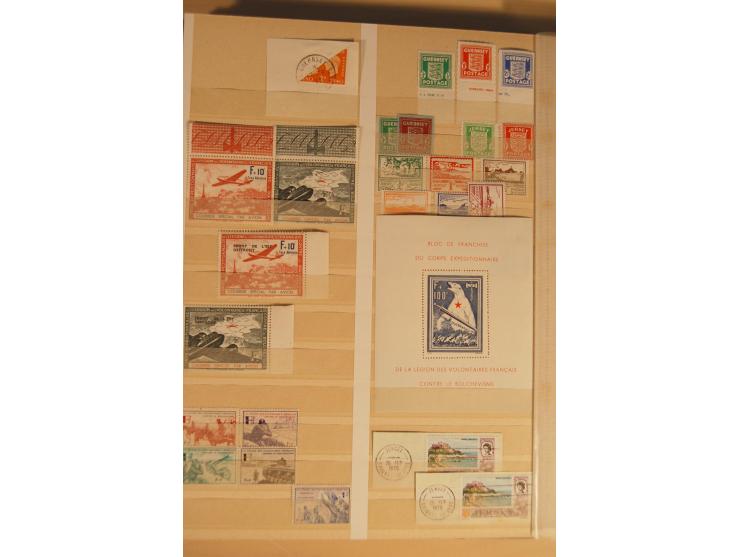 1939/45, Albanien bis Zara, ungebrauchte, postfrische und gestempelte Sammlung mit einigen besseren Werten von u.a. Laibach, 