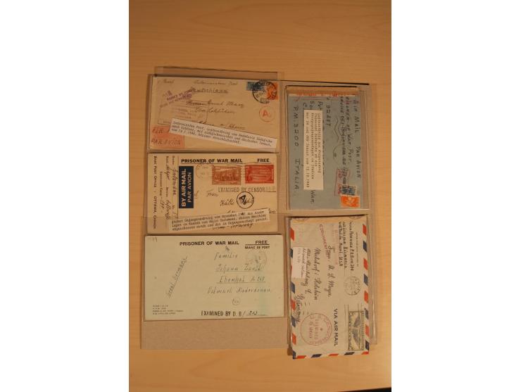 1938/45, Sammlung von etwa 250 nur besseren Belegen, beginnend mit Vorkrieg, Übungsfeldpost, Sudetenkrise, SS-Feldpost, Marin