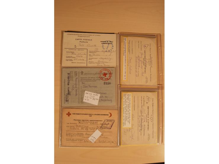 1938/45, Sammlung von etwa 250 nur besseren Belegen, beginnend mit Vorkrieg, Übungsfeldpost, Sudetenkrise, SS-Feldpost, Marin