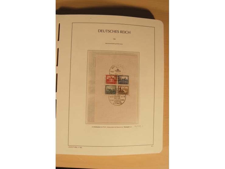 1850/1997, Nachlaß mit Sammlungen Altdeutschland mit u.a. Bayern Mi.-Nr. 1 (repariert), Deutsches Reich mit vielen sign. Wert