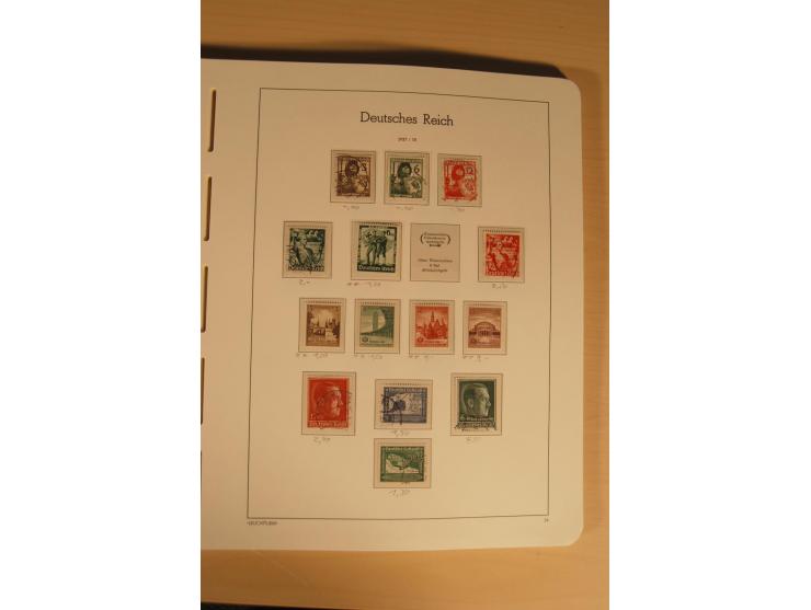 1850/1997, Nachlaß mit Sammlungen Altdeutschland mit u.a. Bayern Mi.-Nr. 1 (repariert), Deutsches Reich mit vielen sign. Wert
