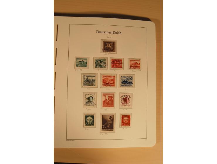 1850/1997, Nachlaß mit Sammlungen Altdeutschland mit u.a. Bayern Mi.-Nr. 1 (repariert), Deutsches Reich mit vielen sign. Wert