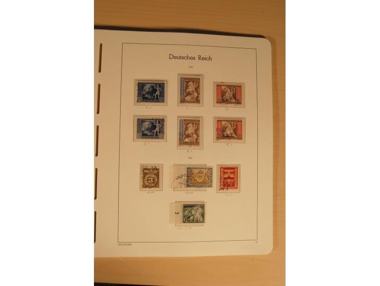 1850/1997, Nachlaß mit Sammlungen Altdeutschland mit u.a. Bayern Mi.-Nr. 1 (repariert), Deutsches Reich mit vielen sign. Wert