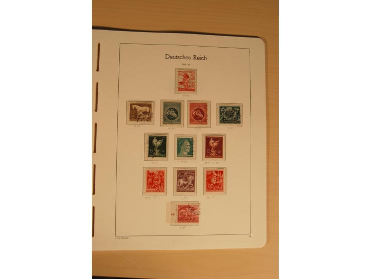 1850/1997, Nachlaß mit Sammlungen Altdeutschland mit u.a. Bayern Mi.-Nr. 1 (repariert), Deutsches Reich mit vielen sign. Wert