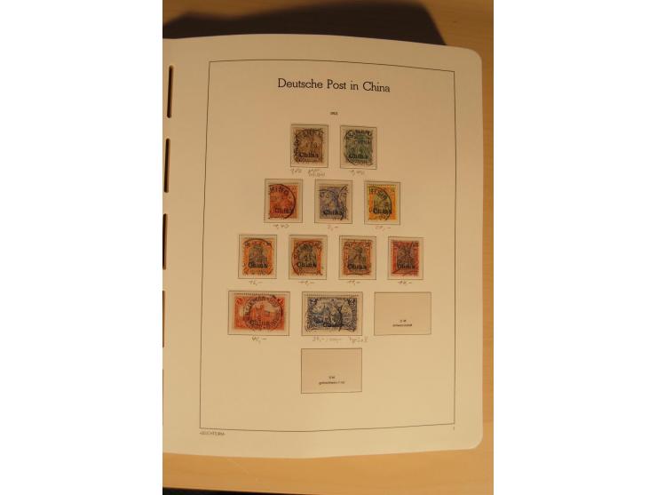 1850/1997, Nachlaß mit Sammlungen Altdeutschland mit u.a. Bayern Mi.-Nr. 1 (repariert), Deutsches Reich mit vielen sign. Wert