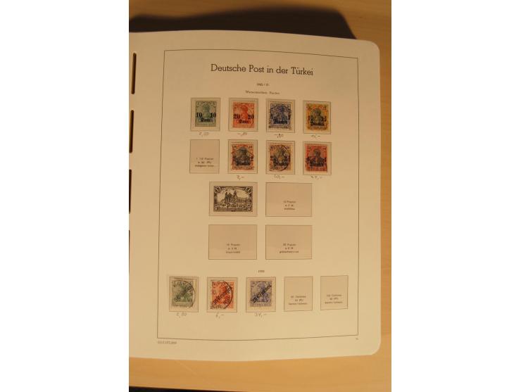 1850/1997, Nachlaß mit Sammlungen Altdeutschland mit u.a. Bayern Mi.-Nr. 1 (repariert), Deutsches Reich mit vielen sign. Wert