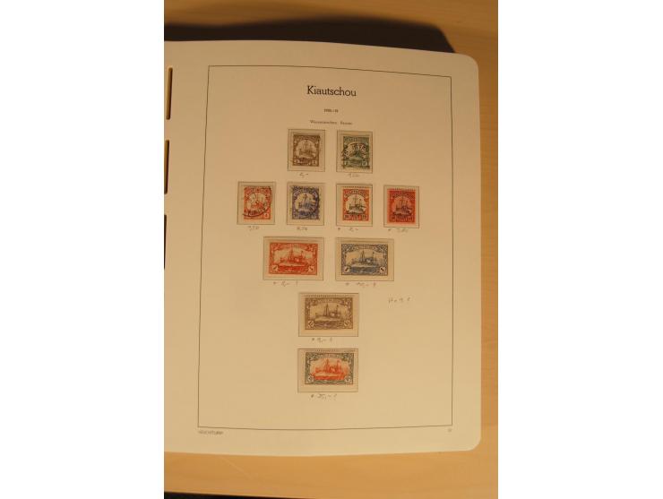 1850/1997, Nachlaß mit Sammlungen Altdeutschland mit u.a. Bayern Mi.-Nr. 1 (repariert), Deutsches Reich mit vielen sign. Wert