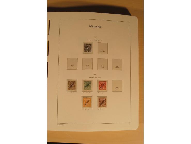 1850/1997, Nachlaß mit Sammlungen Altdeutschland mit u.a. Bayern Mi.-Nr. 1 (repariert), Deutsches Reich mit vielen sign. Wert